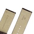 24 mm Brown Genuine Leather Strap for Men - image number 4