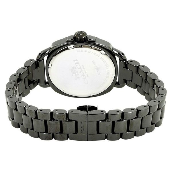 Coach Quartz Analog Black Dial Stainless Steel Strap Watch for Women - image number 1