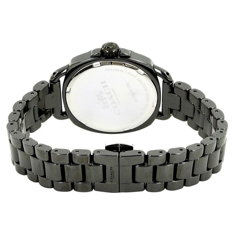 Coach Quartz Analog Black Dial Stainless Steel Strap Watch for Women - image number 1