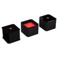 Ducati Quartz Chronograph Black Dial Red Silicone Strap Watch For Men - image number 4