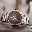 Titan Grandmaster Black Dial Quartz Analog Leather Strap Watch for Men
