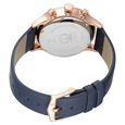 Titan Quartz Multifunction Blue Dial Leather Strap Watch for Men - image number 3