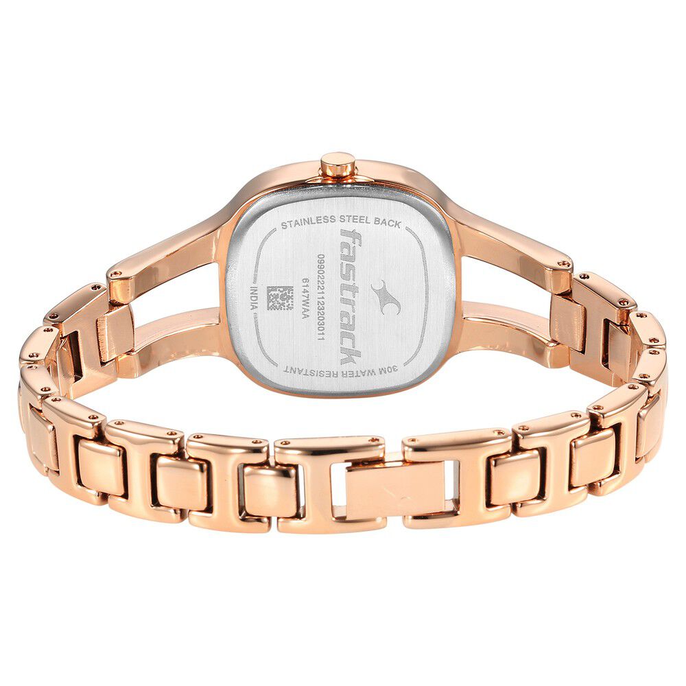 Buy Online Fastrack Pulse Quartz Analog Mother Of Pearl Dial Metal