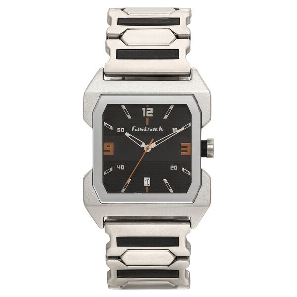 Analog Black Dial Fastrack 1474ssa Fastrack 1474ssa Watch Glass On