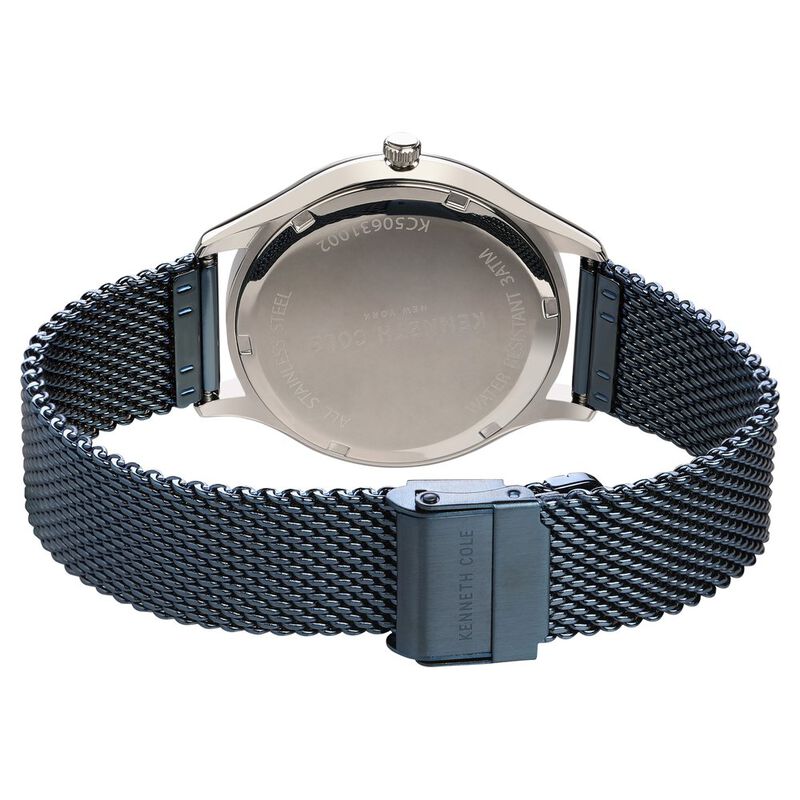 Kenneth Cole Quartz Analog Silver Dial Metal Strap Watch for Men - image number 4