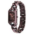 Vyb Prodigy By Fastrack Quartz Analog Brown Dial Brown Metal Strap Watch For Girls - image number 2