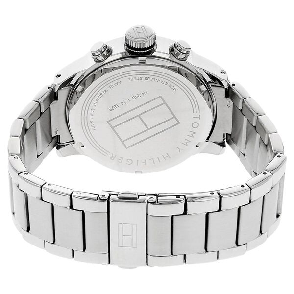 Tommy Hilfiger Quartz Analog Black Dial Metal Strap Watch for Men - image number 3
