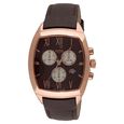 Xylys Swiss Chronograph Brown Leather Strap and White Dial Watch For Men - image number 0