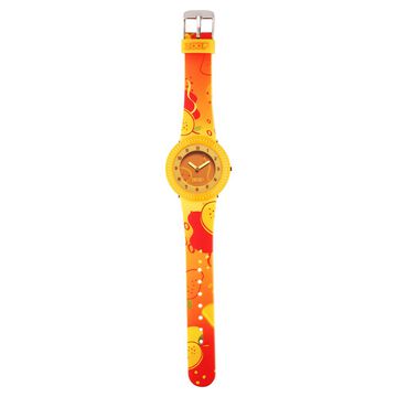 Zoop Analog Watch with Yellow Dial & Yellow Strap for Girls Kids, from House of Titan