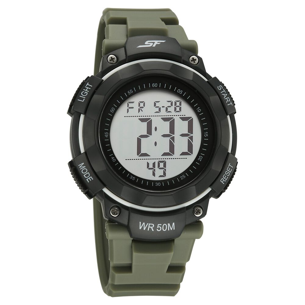 SF Digitals Digital Dial Green Strap Watch For Men-picture-26