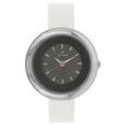 Titan Quartz Analog Silver Dial Leather Strap Watch for Women