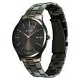 Titan Clasique Slim Quartz Analog with Date Brown Dial With Two Toned Color Stainless Steel Strap Watch For Men - image number 2