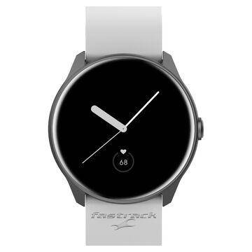 Fastrack Reflex Invoke Pro Blue: Sleek AMOLED Display & Smart BT Calling Watch