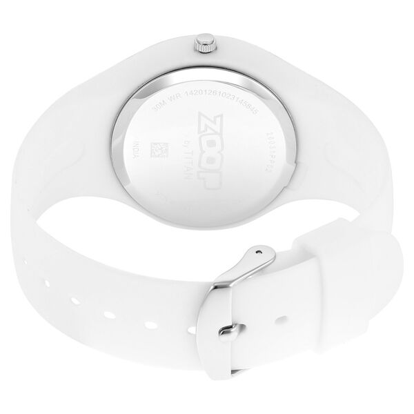 Zoop Analog Watch with White Dial & White Strap for Girls Kids, from House of Titan - image number 4