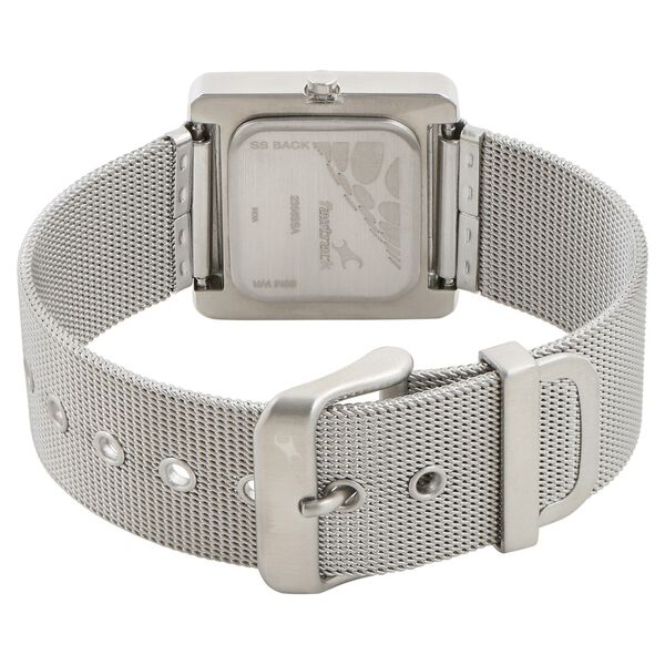 Fastrack Quartz Analog Black Dial Stainless Steel Strap Watch for Girls - image number 2