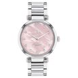 Coach Quartz Analog Pink Dial Stainless Steel Strap Watch for Women - image number 0