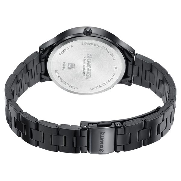 Sonata Women's Work Wear braitiful black Watch - Premium Multifunction design for everyday style - image number 5