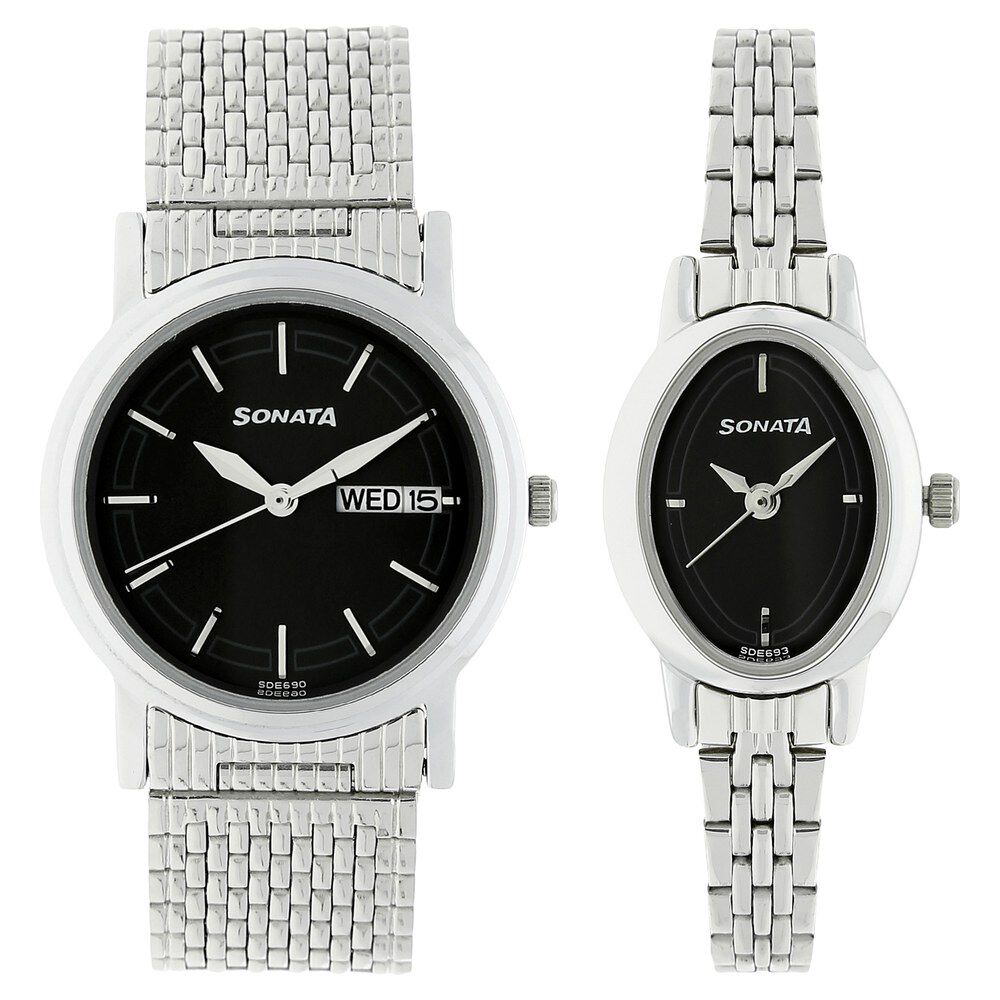 Sonata couple watch price hotsell