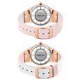 Kenneth Cole Quartz Analog Rose Gold Dial Leather Strap Watch for Women - image number 4
