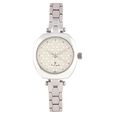 Titan Quartz Analog White Dial Leather Strap Watch for Women