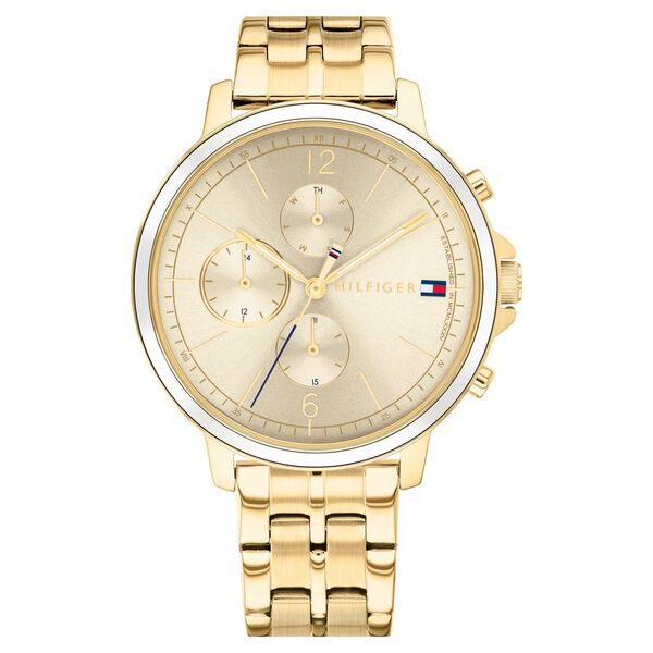 Tommy Hilfiger Champagne Dial Quartz Multifunction Watch for Women - image number 0
