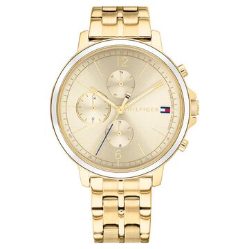 Tommy Hilfiger Champagne Dial Quartz Multifunction Watch for Women