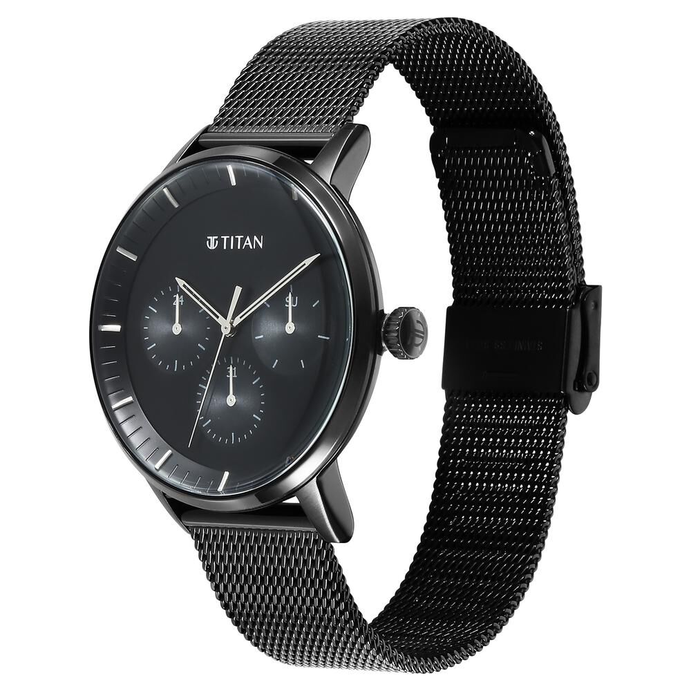 Black best sale modern watch