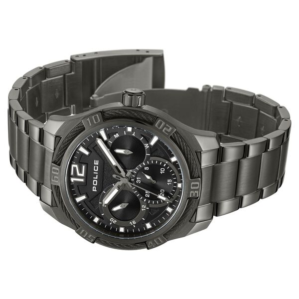 Police Black Dial Quartz Multifunction Watch for Men - image number 3
