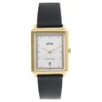 Sonata Quartz Analog Silver Dial Leather Strap Watch for Men
