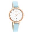 Titan Raga Viva Quartz Analog with Date White Dial Leather Strap Watch for Women