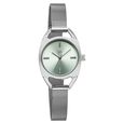 Vyb Spotlight By Fastrack Quartz Analog Blue Dial Silver Stainless Steel Strap Watch For Girls - image number 1