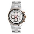 Titan Octane Black Dial Chrono Stainless Steel Strap watch for Men