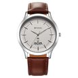 Titan Karishma Quartz Analog Silver Dial Leather Strap Watch for Men - image number 0