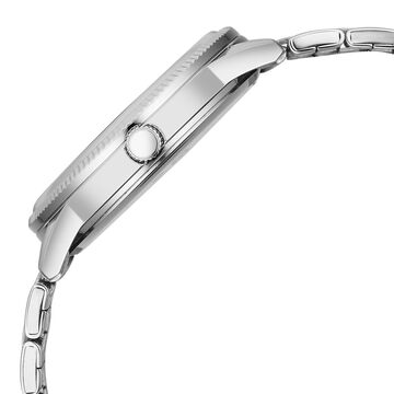 Sonata Poze Quartz Analog Tiffany Blue Dial Silver Coloure Stainless Steel Strap Watch For Men
