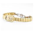 Roamer Olivia Diamond Quartz Analog Silver Dial Golden Stainless Steel Strap Watch For Women - image number 3