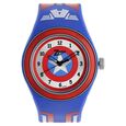 Zoop Marvel Spiderman Analog Watch with Grey Dial & Blue Strap for Boys Kids, from House of Titan