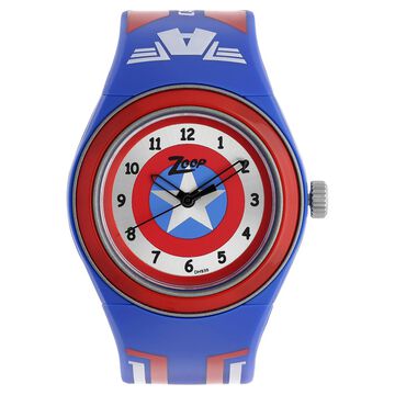 Zoop By Titan Quartz Analog Multicoloured Dial PU Strap Watch for Kids