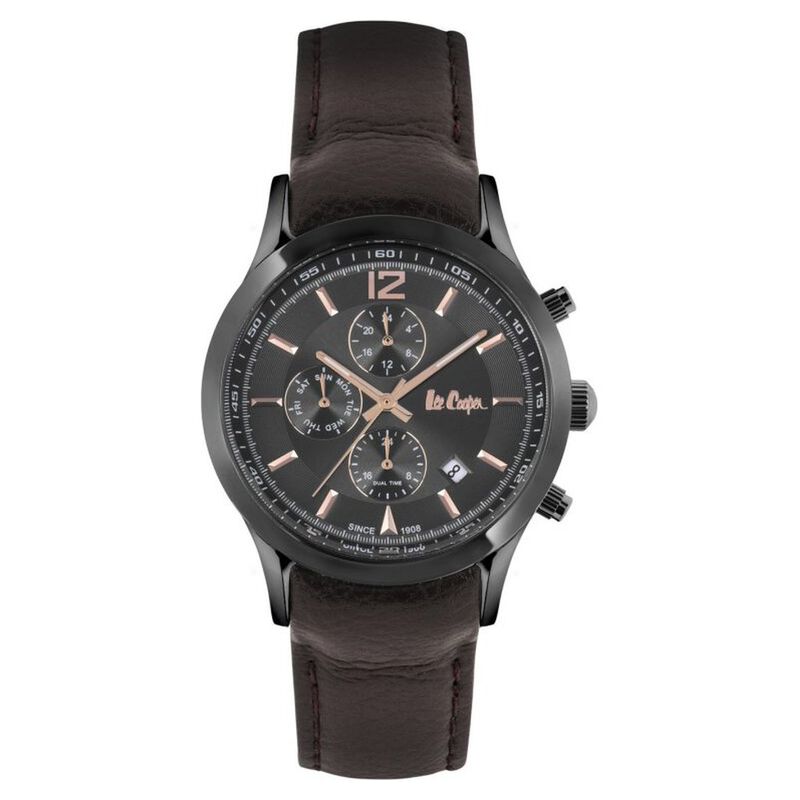 Lee Cooper Quartz Analog Brown Dial Watch for Men