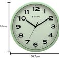 Titan Classic Light Green Wall Clock with Silent Sweep Technology - 30 cm x 30 cm (Medium) - image number 6