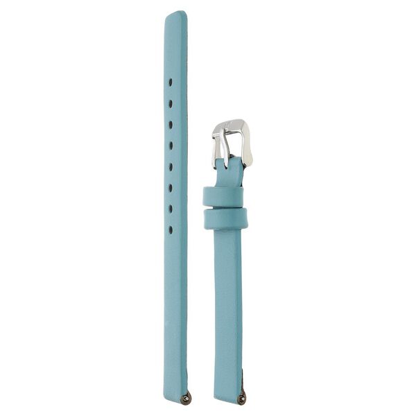 10 mm Blue Genuine Leather Strap for Women - image number 2