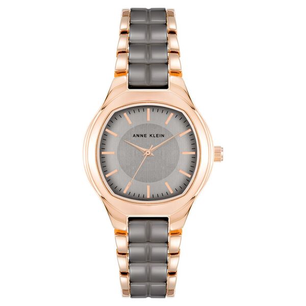 Anne Klein Quartz Analog Grey Dial Ceramic Strap Watch for Women - image number 0
