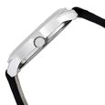 Sonata Quartz Analog with Date White Dial Leather Strap Watch for Men - image number 3