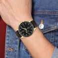 Tommy Hilfiger Black Dial Quartz Multifunction Watch for Men - image number 3