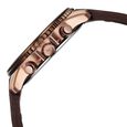 Fastrack Wild Quartz Chronograph Brown Dial Brown Silicone Strap Watch For Guys - image number 6
