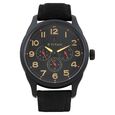 Titan Quartz Analog Black Dial Fabric Strap Watch for Men