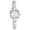 Titan Lagan Silver Dial Analog Leather Strap Watch for Women