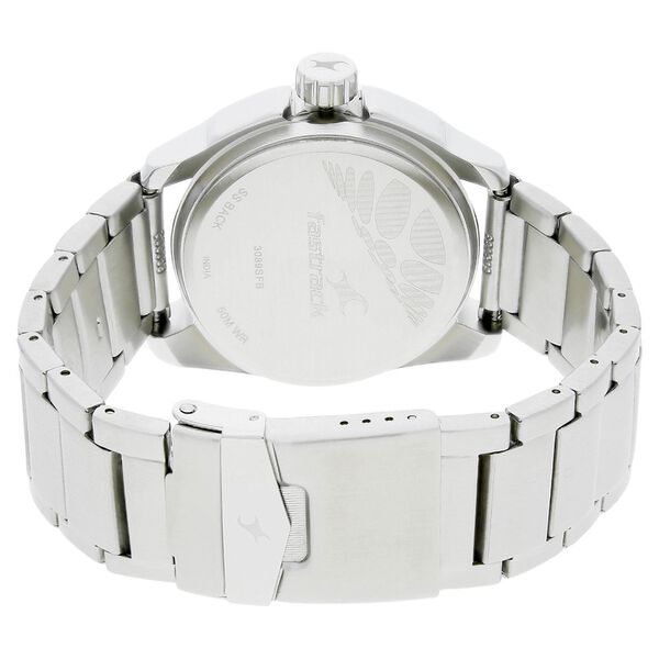 Fastrack Quartz Analog Blue Dial Stainless Steel Strap Watch for Guys - image number 3