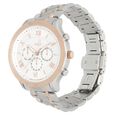 Xylys Swiss Multifunction Two Toned Stainless Steel Strap and White Dial Watch For Men - image number 2