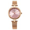Titan Raga Showstopper Quartz Analog Rose Gold Dial Metal Strap Watch For Women - image number 0