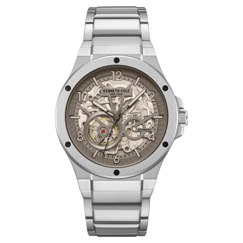Kenneth Cole Automatic Stainless Steel Bracelet Watch For Men